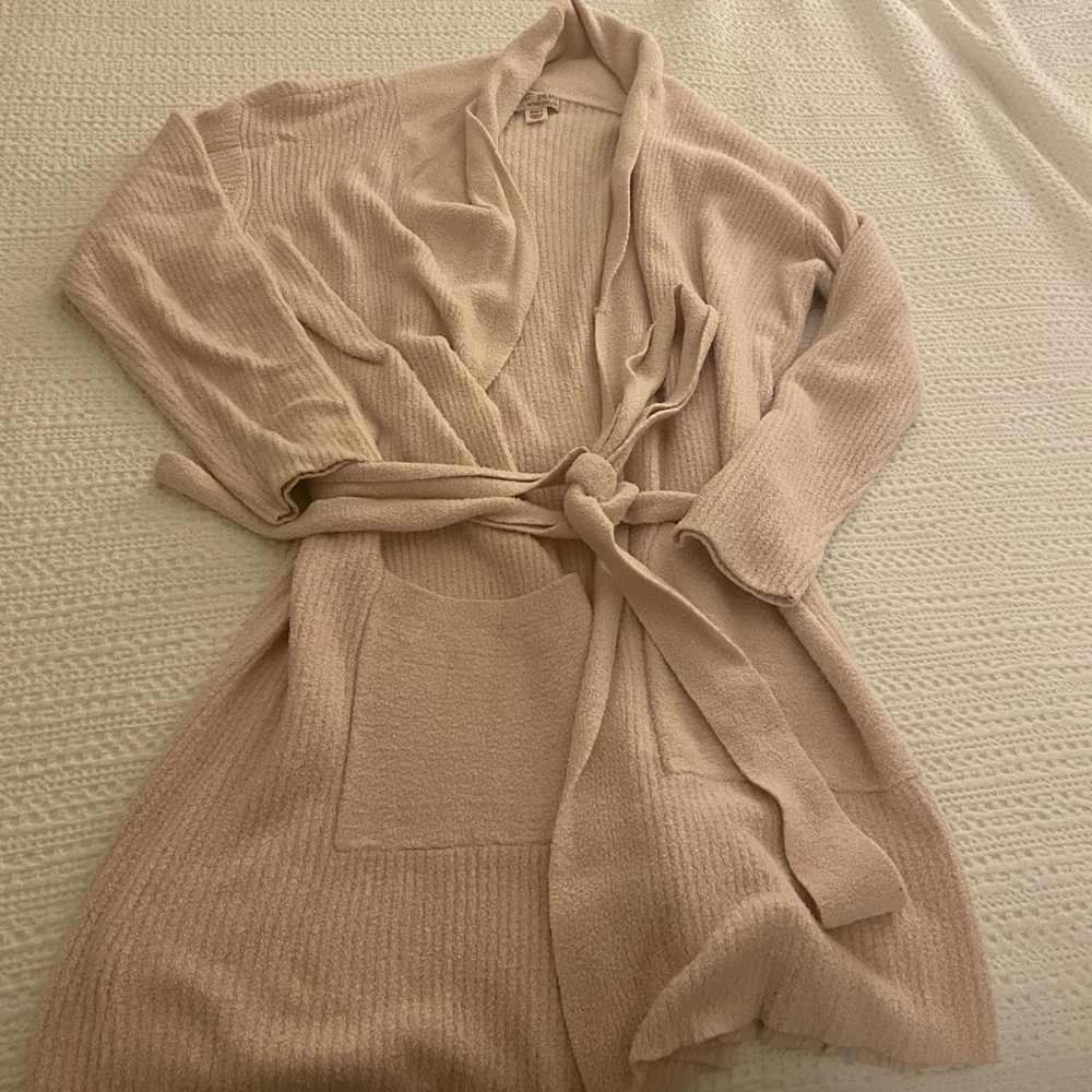 Blush barefoot dreams robe